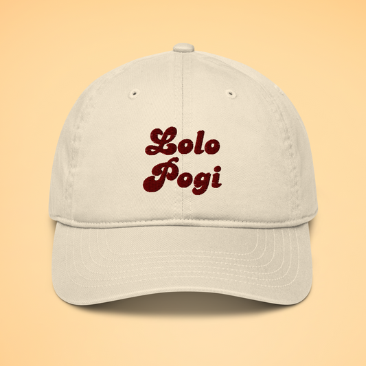 Filipino Grandfather Lolo Pogi Father's Day Gift Cotton Baseball Cap