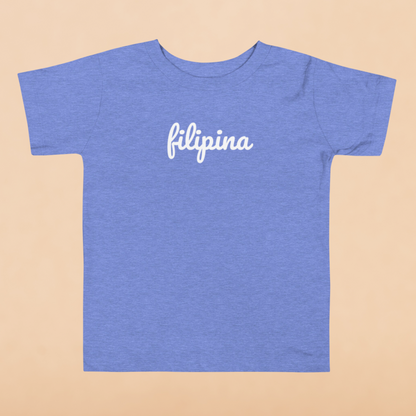 Filipina Statement Cotton T-Shirt for Toddlers