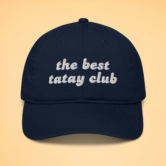 Filipino Dad The Best Tatay Club Father's Day Cotton Baseball Cap in Pacific