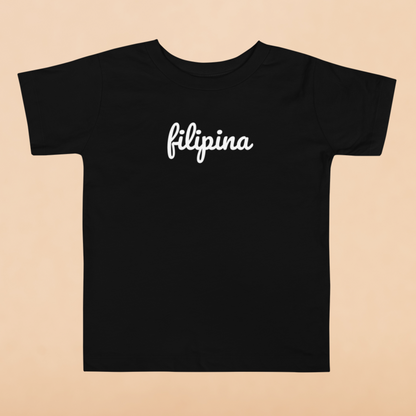 Filipina Statement Cotton T-Shirt for Toddlers