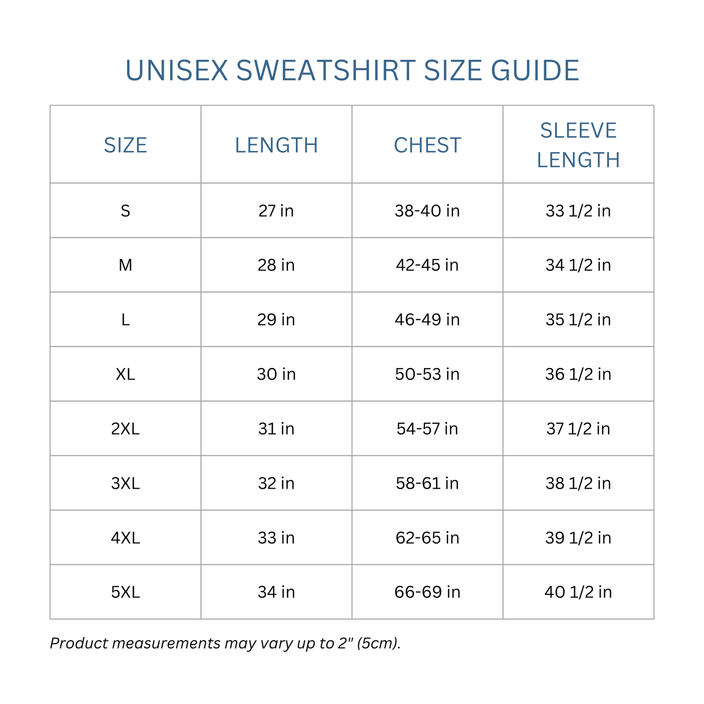 Filipino Sweatshirt Bigger Pwet Embroidered Pinoy Crew Neck size guide