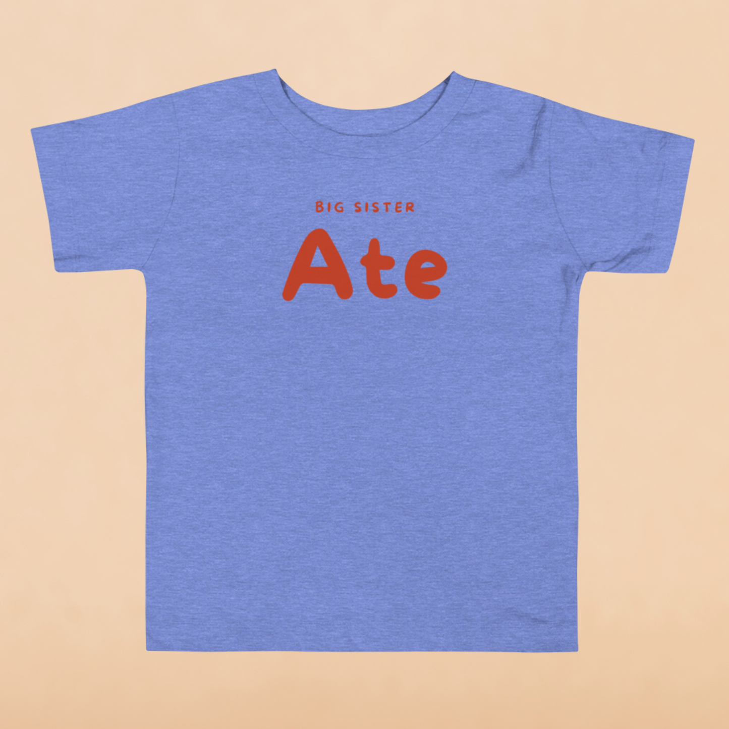 Filipino Toddler Ate Big Sister Short Sleeve Tee