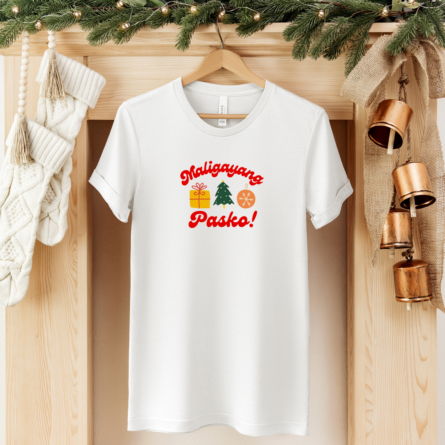 Maligayang Pasko Merry Christmas Filipino Family Group Shirt