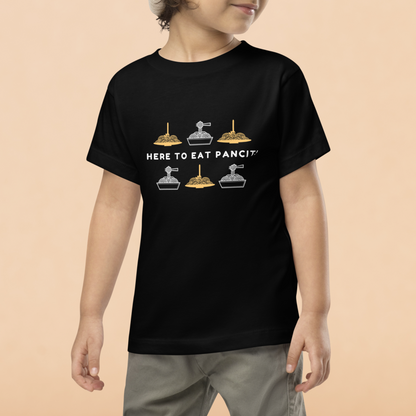 Filipino Toddlers Shirt Here To Eat Pancit! Pinoy Food Merch