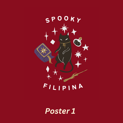 Poster 1 of Spooky Filipina Filipino Art Halloween Poster Wall Decor