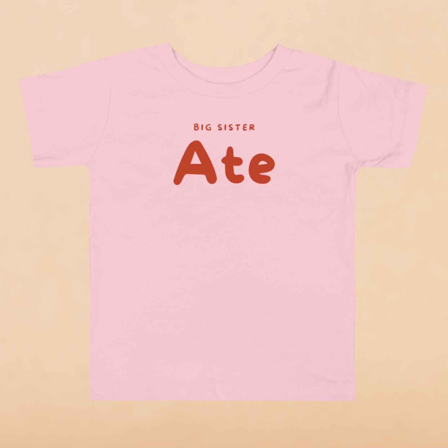 Filipino Toddler Ate Big Sister Short Sleeve Tee