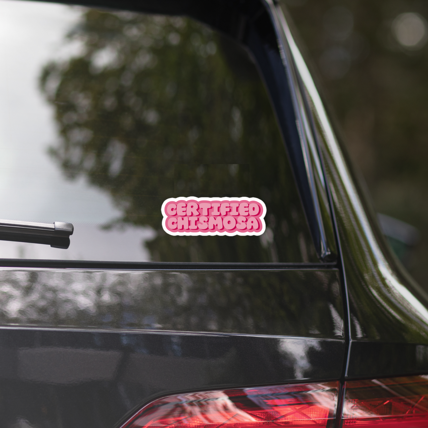 Certified Chismosa Vinyl Sticker Car Decal