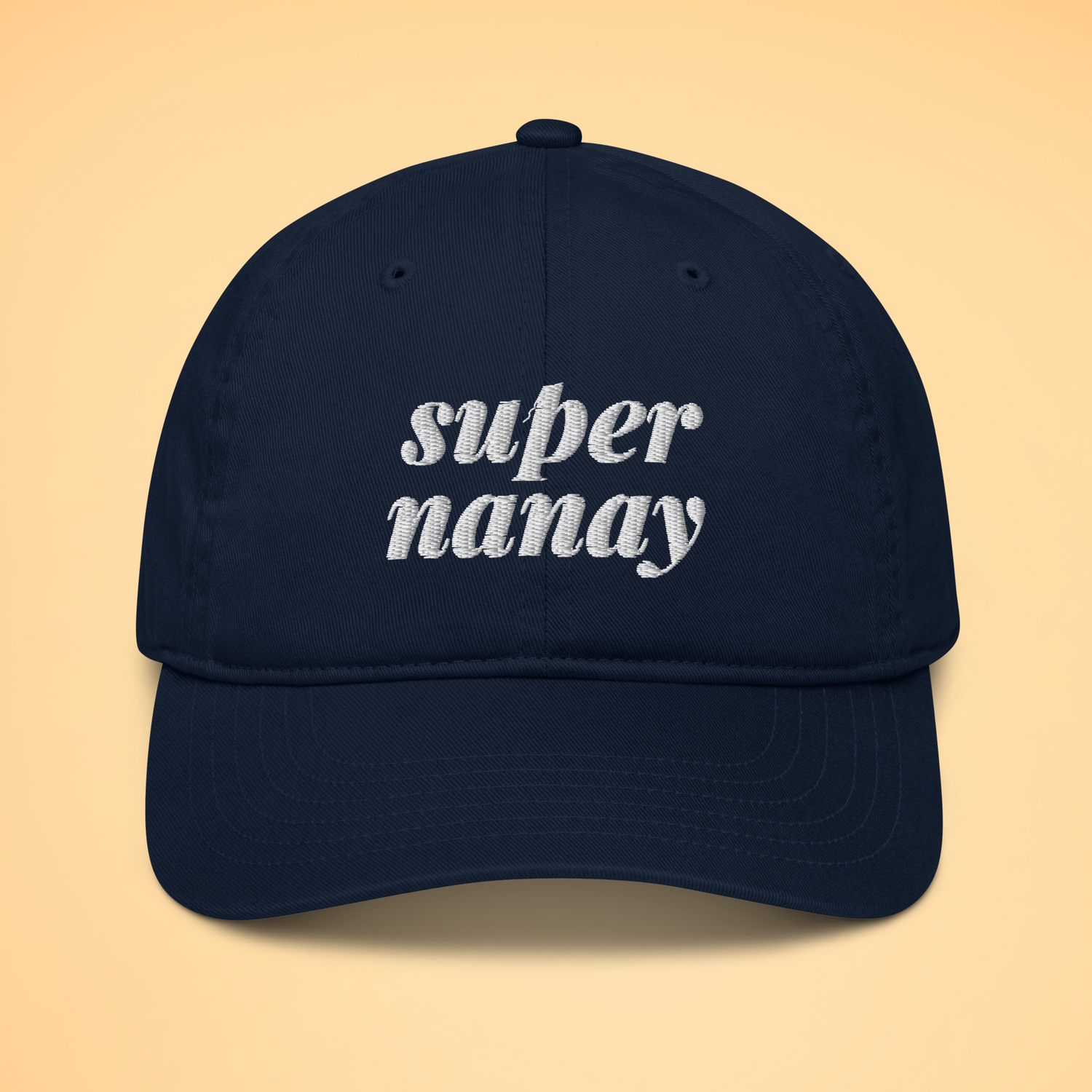 Filipino Mom Super Nanay Mother's Day Gift Cotton Baseball Cap in Pacific