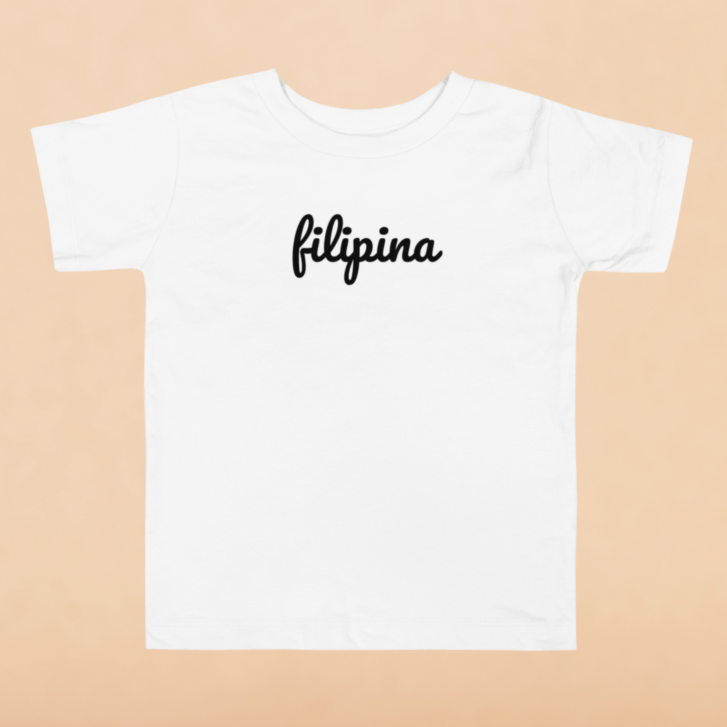 Filipina Statement Cotton T-Shirt for Toddlers