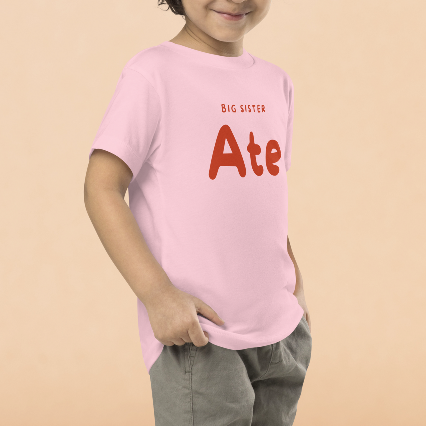 Filipino Toddler Ate Big Sister Short Sleeve Tee