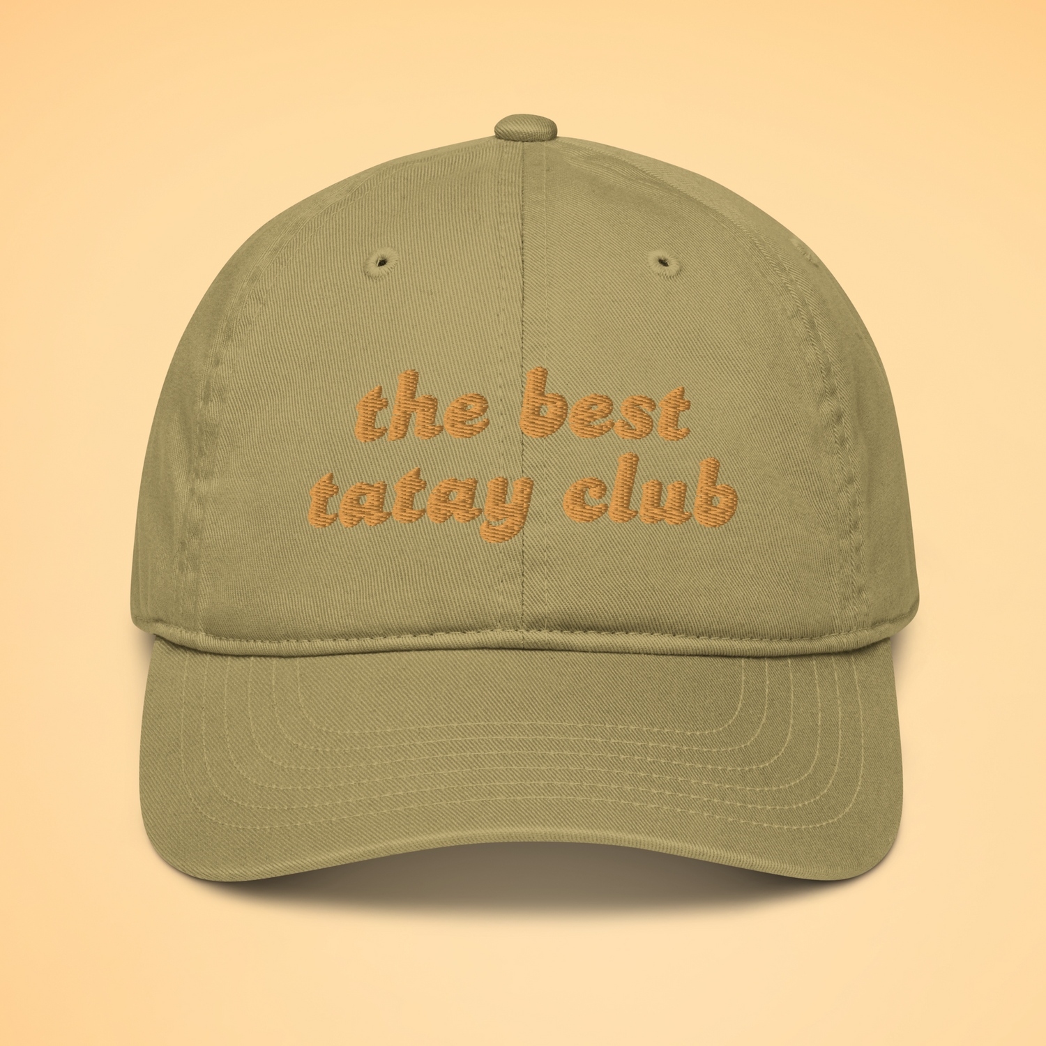 Filipino Dad The Best Tatay Club Father's Day Cotton Baseball Cap in Jungle