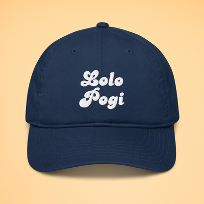 Filipino Grandfather Lolo Pogi Father's Day Gift Cotton Baseball Cap