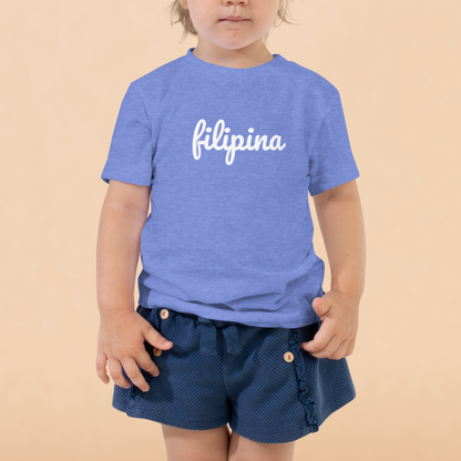 Filipina Statement Cotton T-Shirt for Toddlers