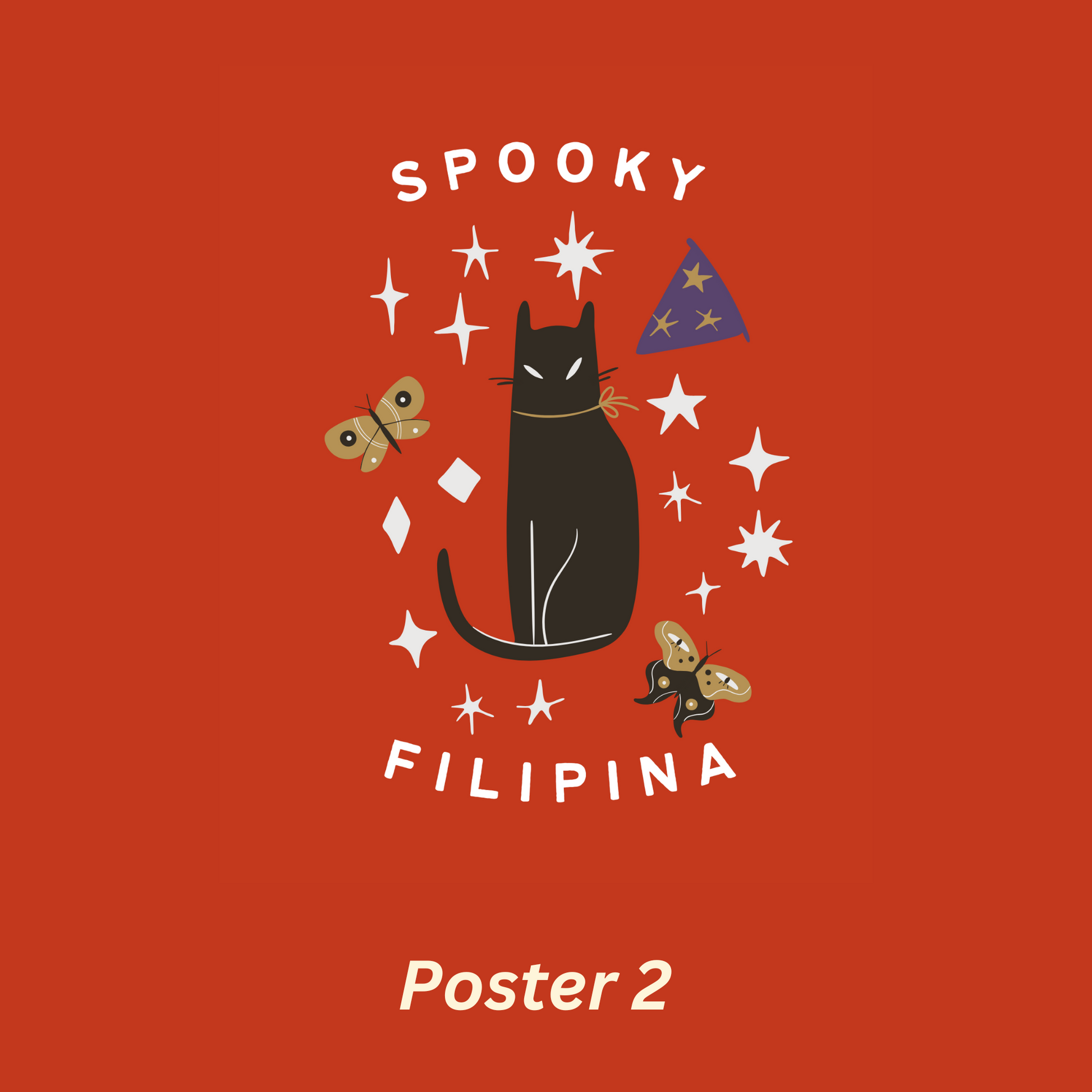 Poster 2 of Spooky Filipina Filipino Art Halloween Poster Wall Decor