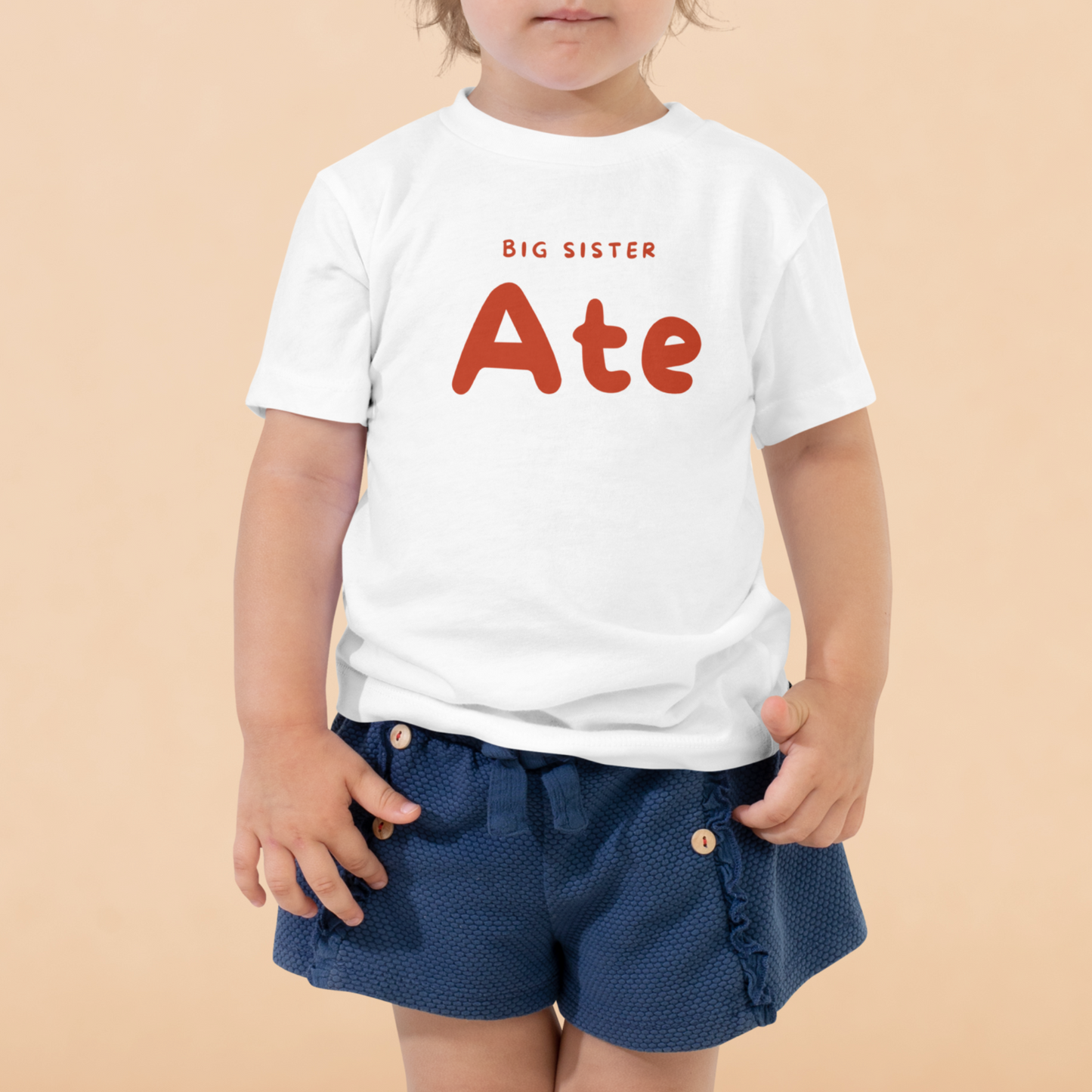 Filipino Toddler Ate Big Sister Short Sleeve Tee