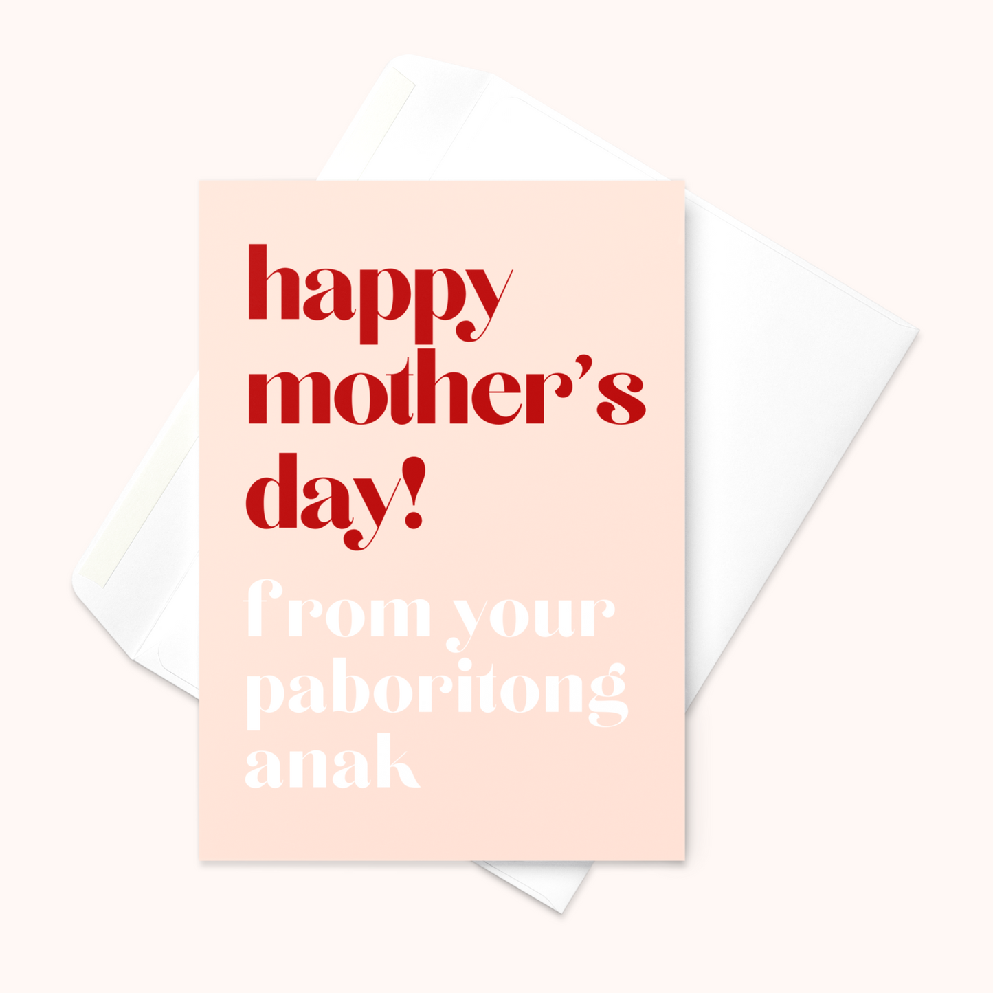 Funny Happy Mother's Day Greeting Card