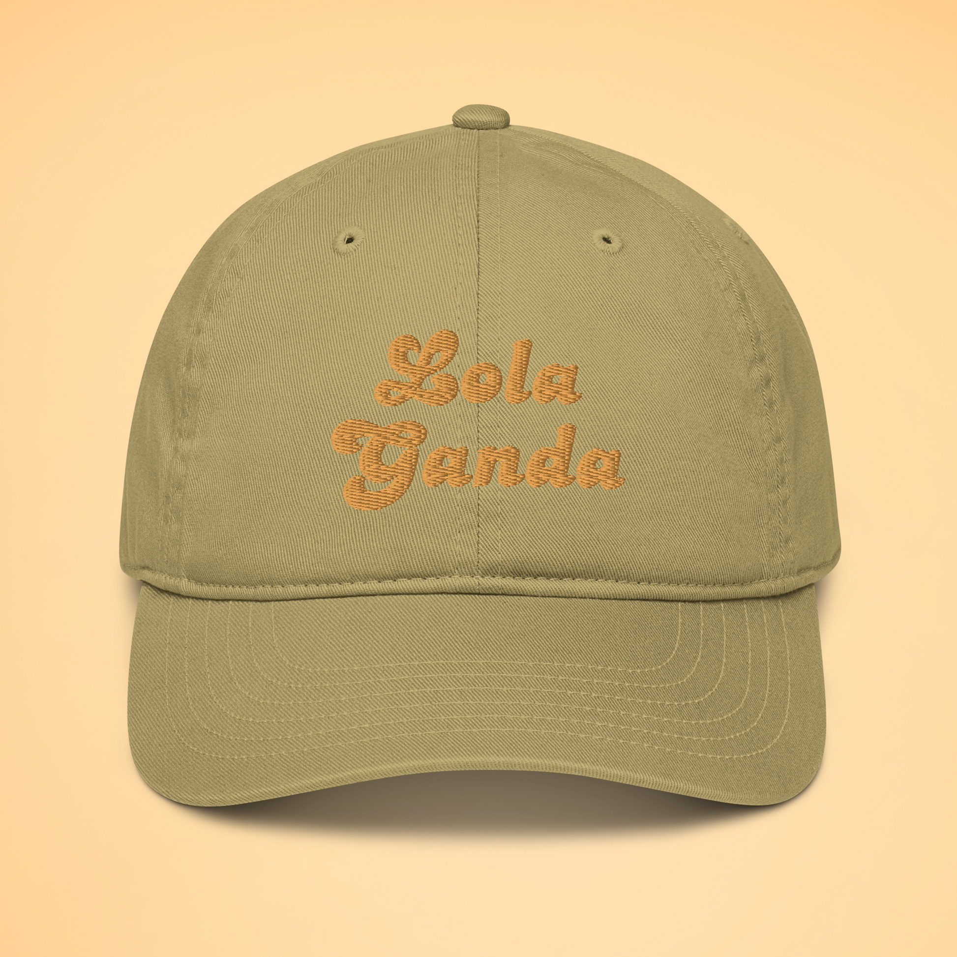 Filipino Grandmother Lola Ganda Mother's Day Cotton Baseball Cap in Jungle