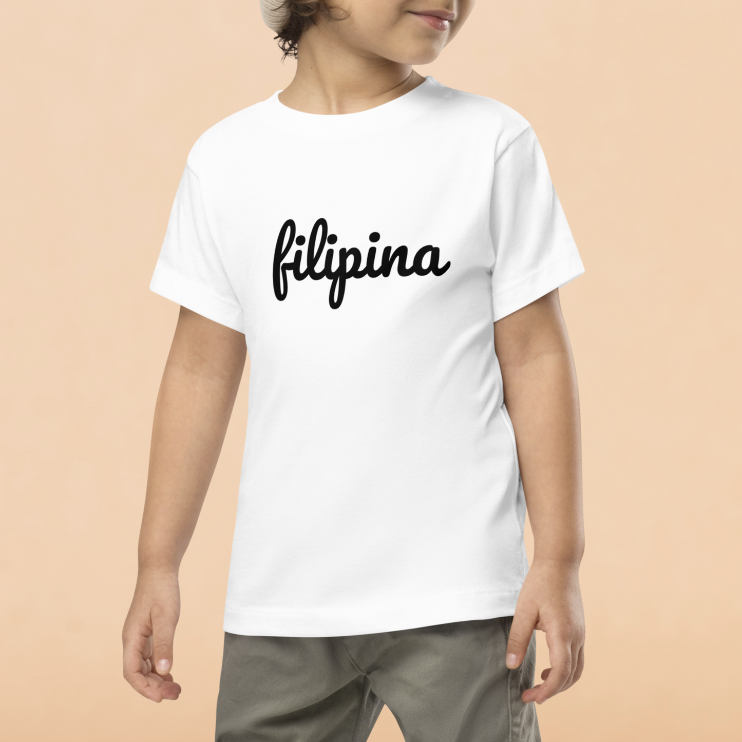 Filipina Statement Cotton T-Shirt for Toddlers