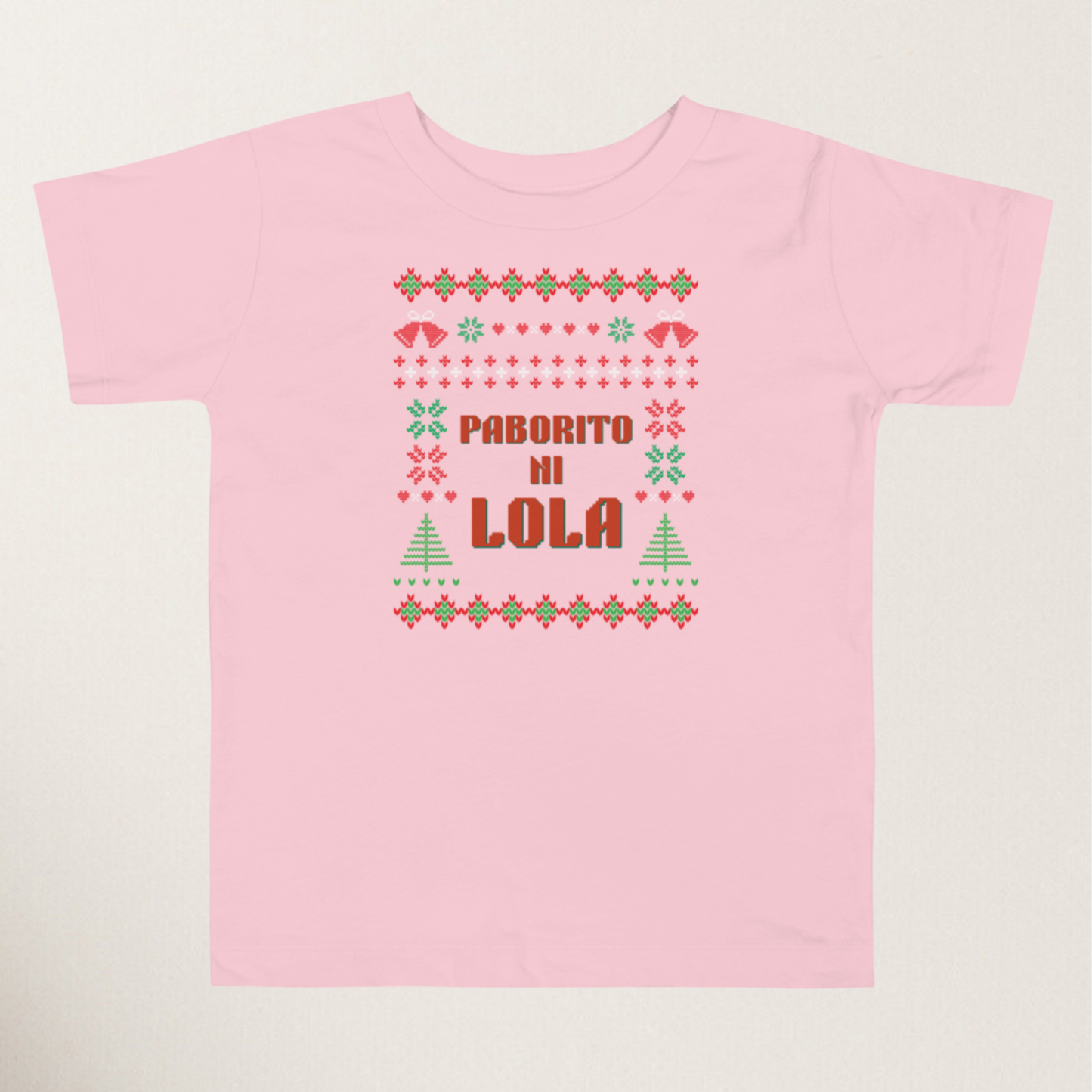 Kids/Youth Tee Paborito Ni Lola Filipino Thanksgiving Christmas T-Shirt