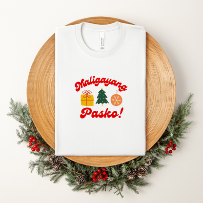 Maligayang Pasko Merry Christmas Filipino Family Group Shirt