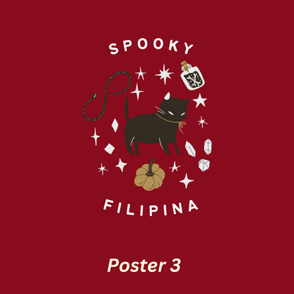 Poster 3 of Spooky Filipina Filipino Art Halloween Poster Wall Decor