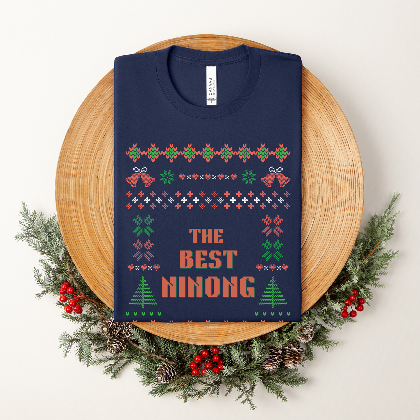 The Best Ninong Pinoy Godfather Christmas Thanksgiving Shirt