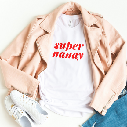 Filipino Shirt Super Nanay Best Mom Mother's Day Gift Merch Main Image