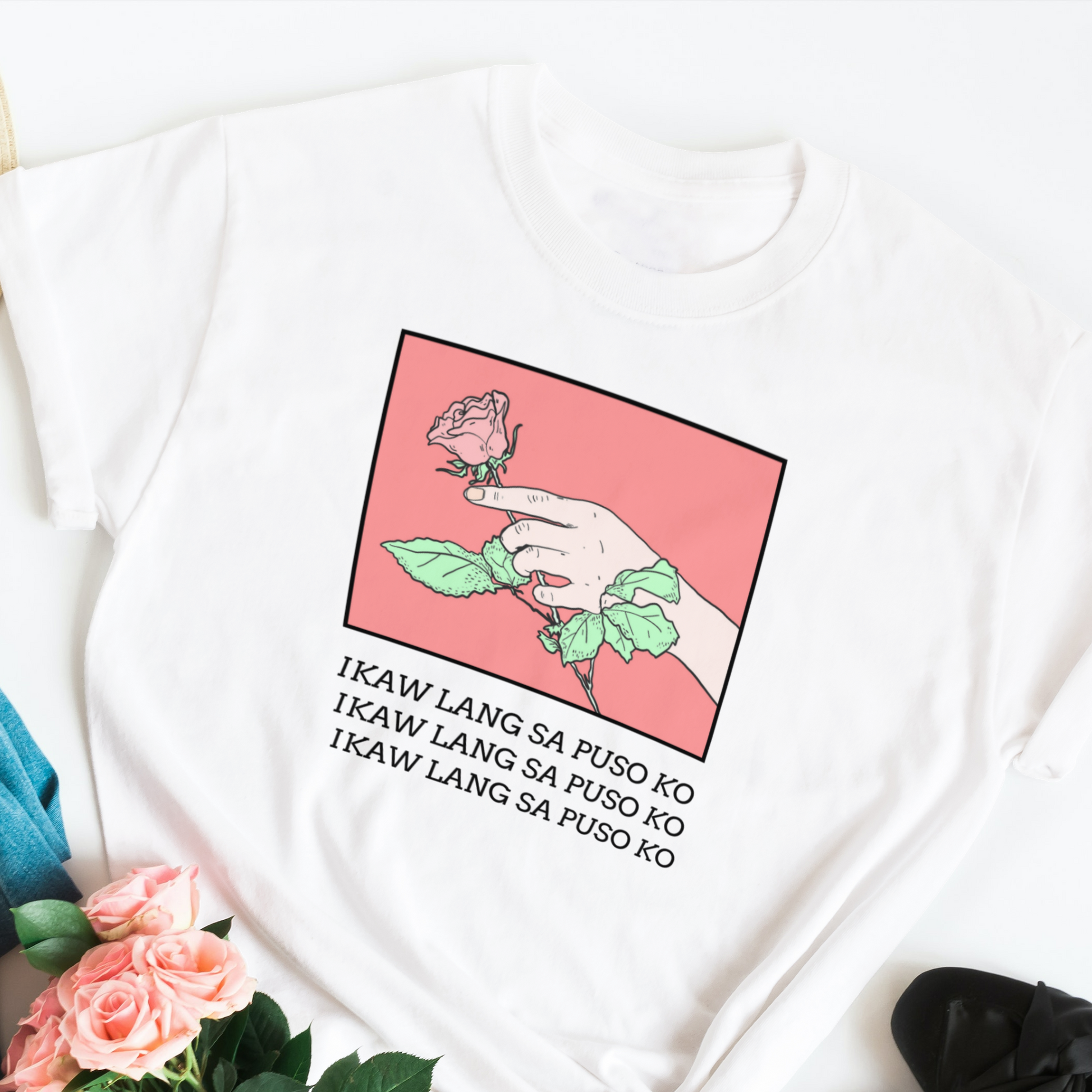 Filipino Shirt Ikaw Lang Sa Puso Ko Only You Merch Main Image