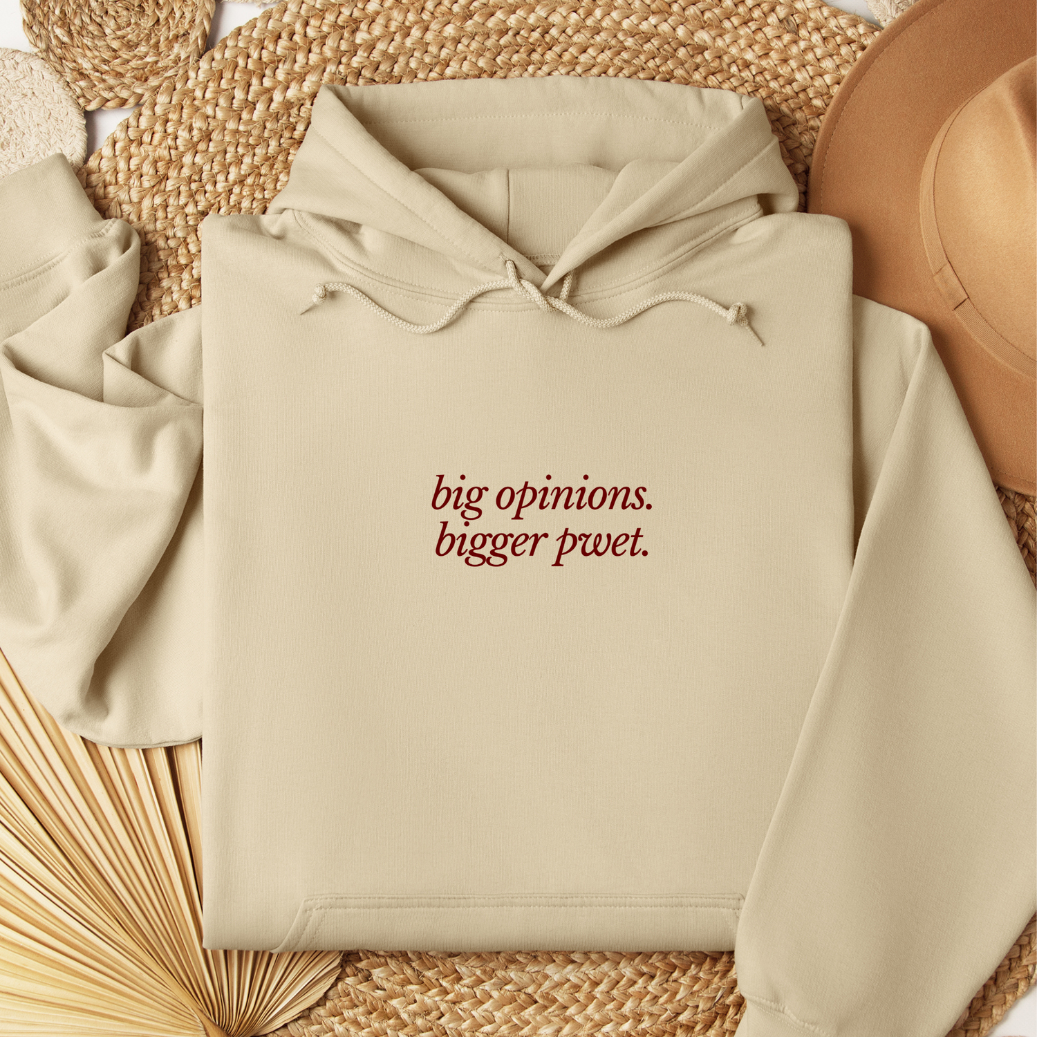 Filipino Hoodie Bigger Pwet Funny Embroidered Merch Mock Up