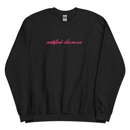 NEW! Certified Chismosa Embroidered Filipino Sweatshirt Crewneck