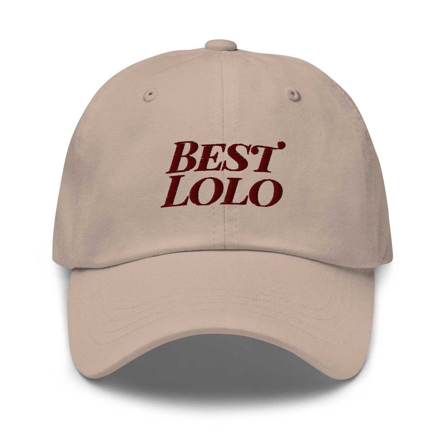 Best Lolo Filipino Father's Day Gift Embroidered Cap