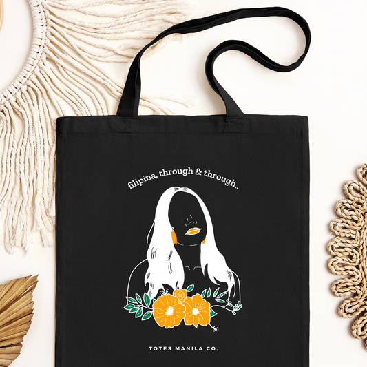 Filipina, Through & Through Art Tote Bag main image