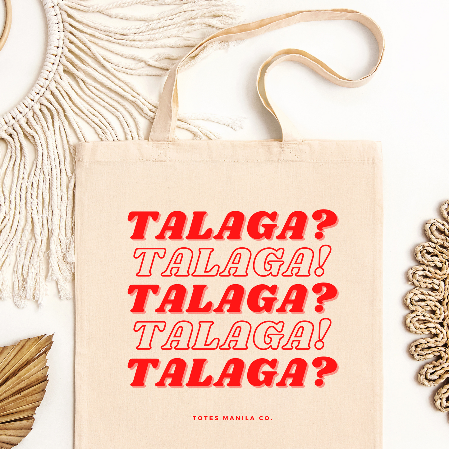 Filipino Talaga? Talaga Funny Tote Bag main image