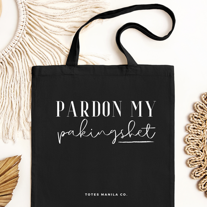 Funny Filipino Pardon My Pakingshet Tote Bag main image