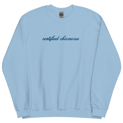 NEW! Certified Chismosa Embroidered Filipino Sweatshirt Crewneck