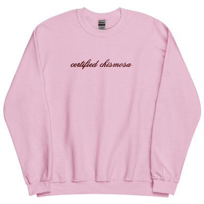 NEW! Certified Chismosa Embroidered Filipino Sweatshirt Crewneck