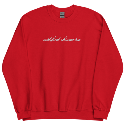 NEW! Certified Chismosa Embroidered Filipino Sweatshirt Crewneck