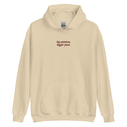 Filipino Hoodie Bigger Pwet Funny Embroidered Merch in Sand