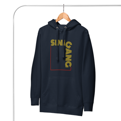 Filipino Hoodie Sinigang Pinoy Food Merch in color variant Navy