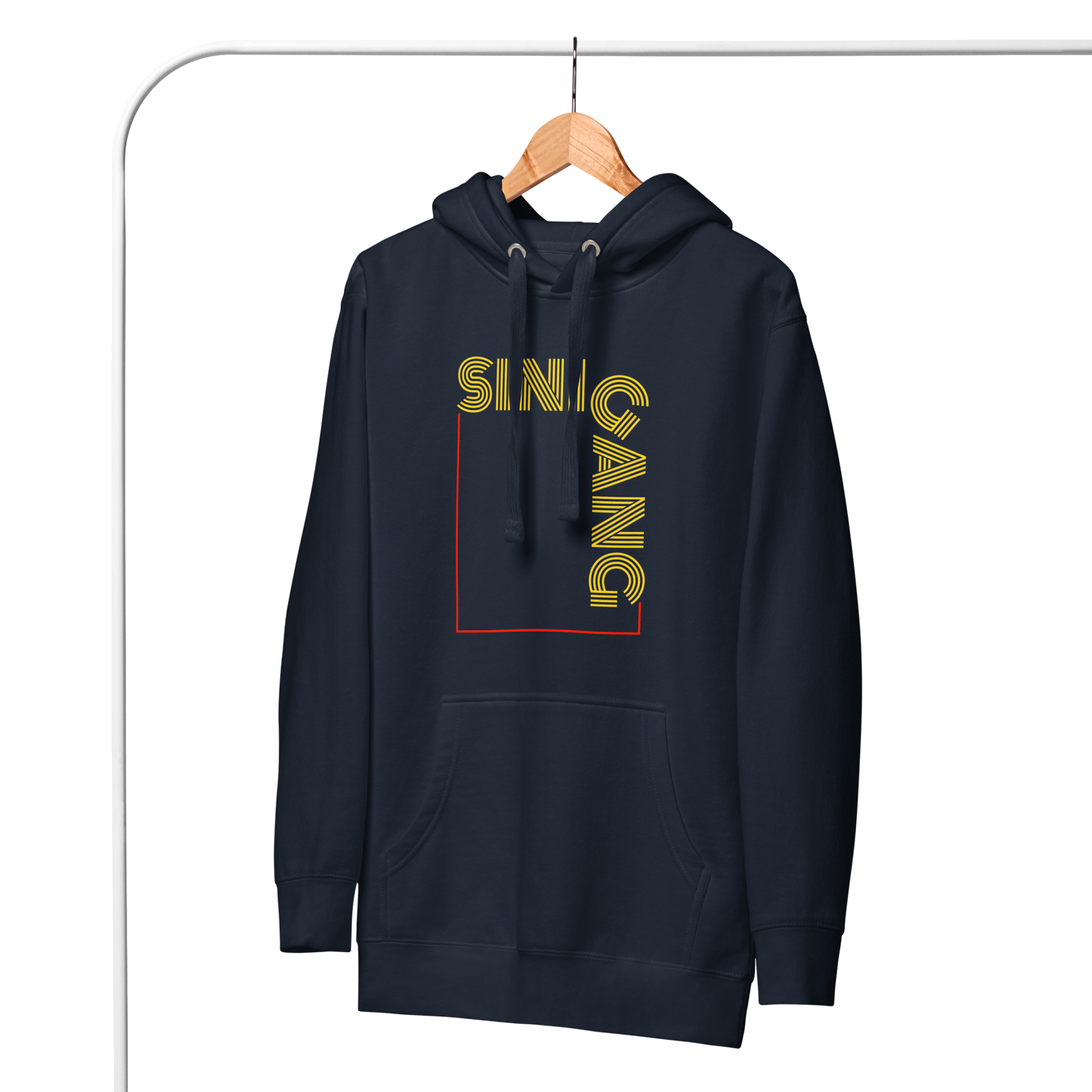 Filipino Hoodie Sinigang Pinoy Food Merch in color variant Navy
