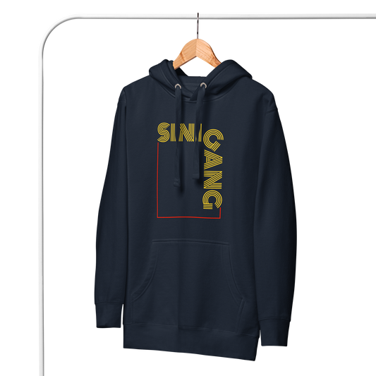 Filipino Hoodie Sinigang Pinoy Food Merch in color variant Navy