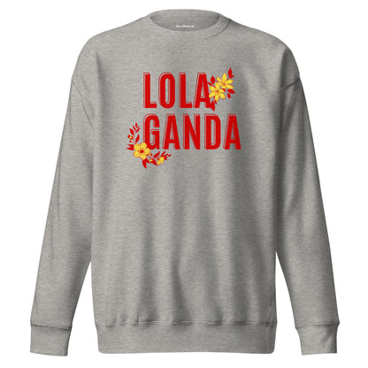 Filipino Sweatshirt Lola Ganda Pinay Grandmother Crewneck