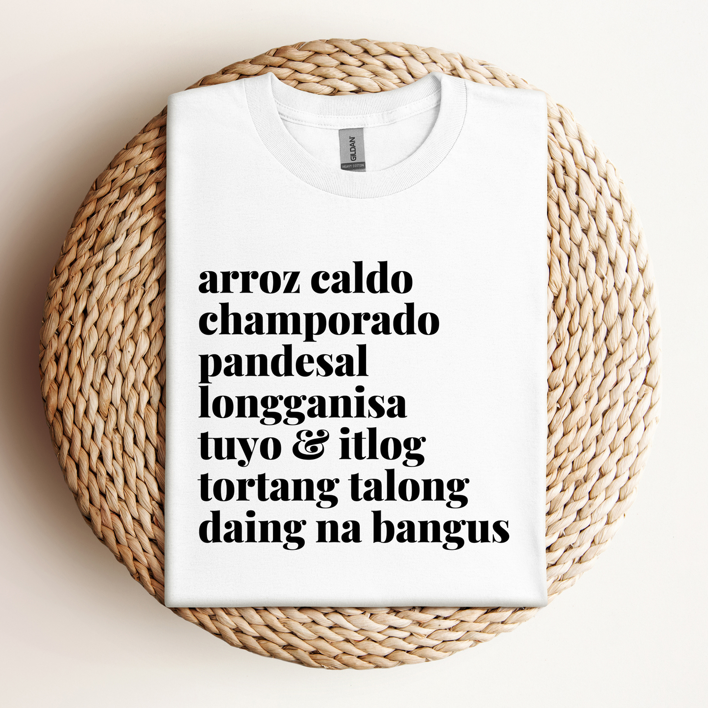 Filipino Shirt Agahan Breakfast Pinoy Food Merch