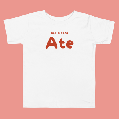 Filipino Kids/Youth Kuya Ate Bunso Merch in style variant Ate Big Sister