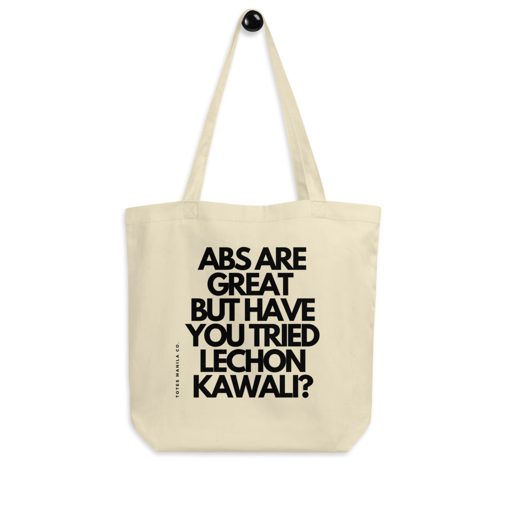 Filipino Food Abs Are Great But Lechon Kawali Funny Tote Bag