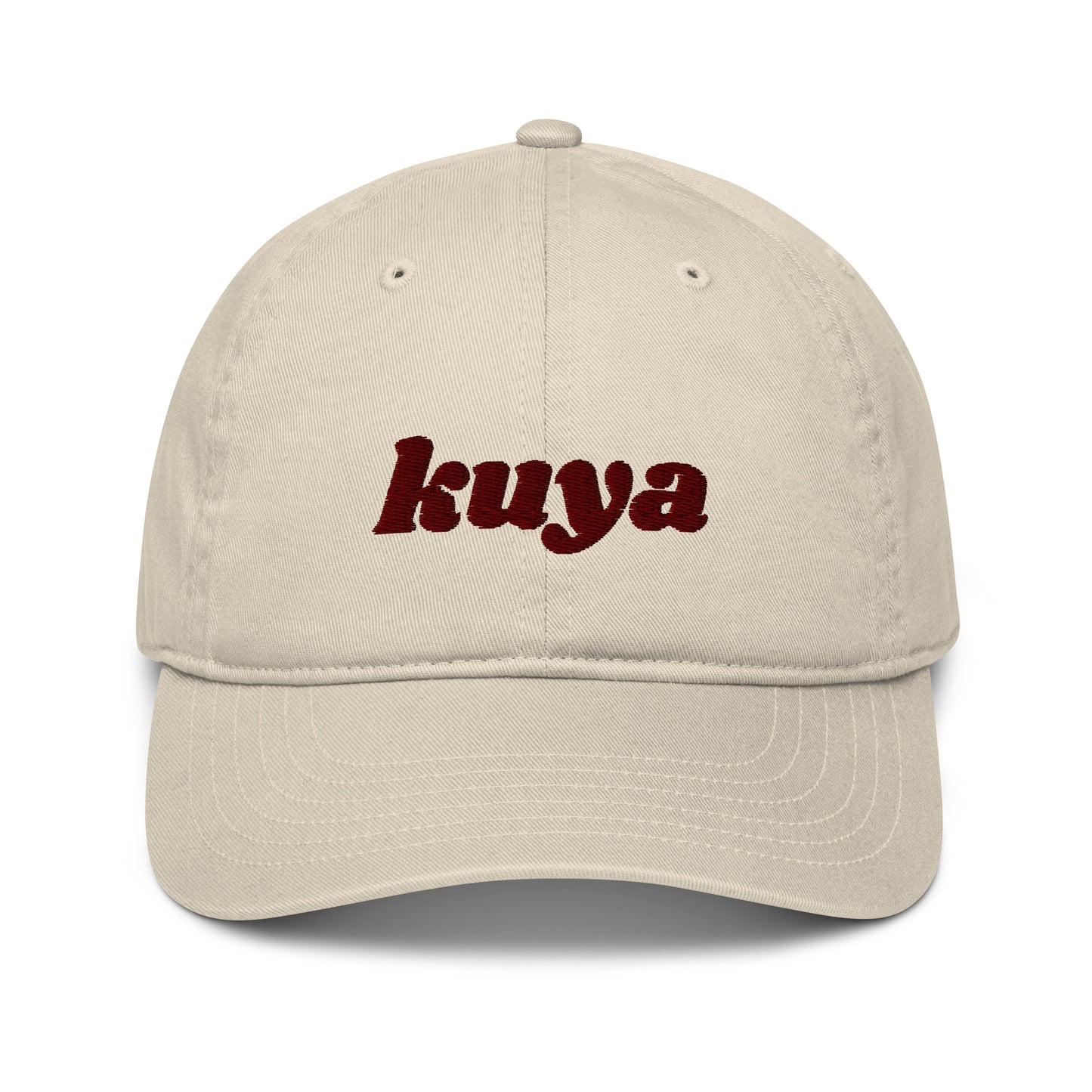 Custom Order: Kuya Embroidered Cotton Baseball Cap