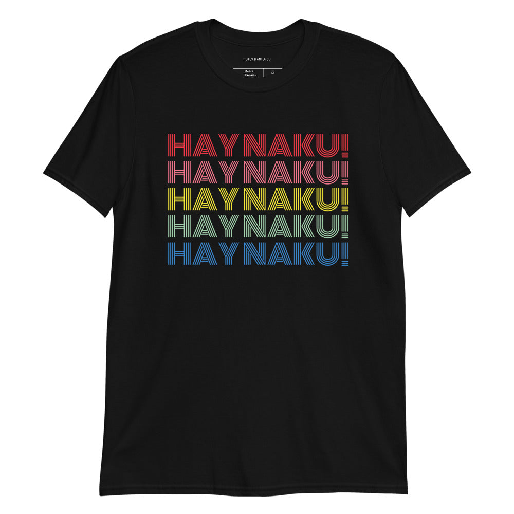 Filipino Shirt Hay Naku! Funny Merch in color variant Black