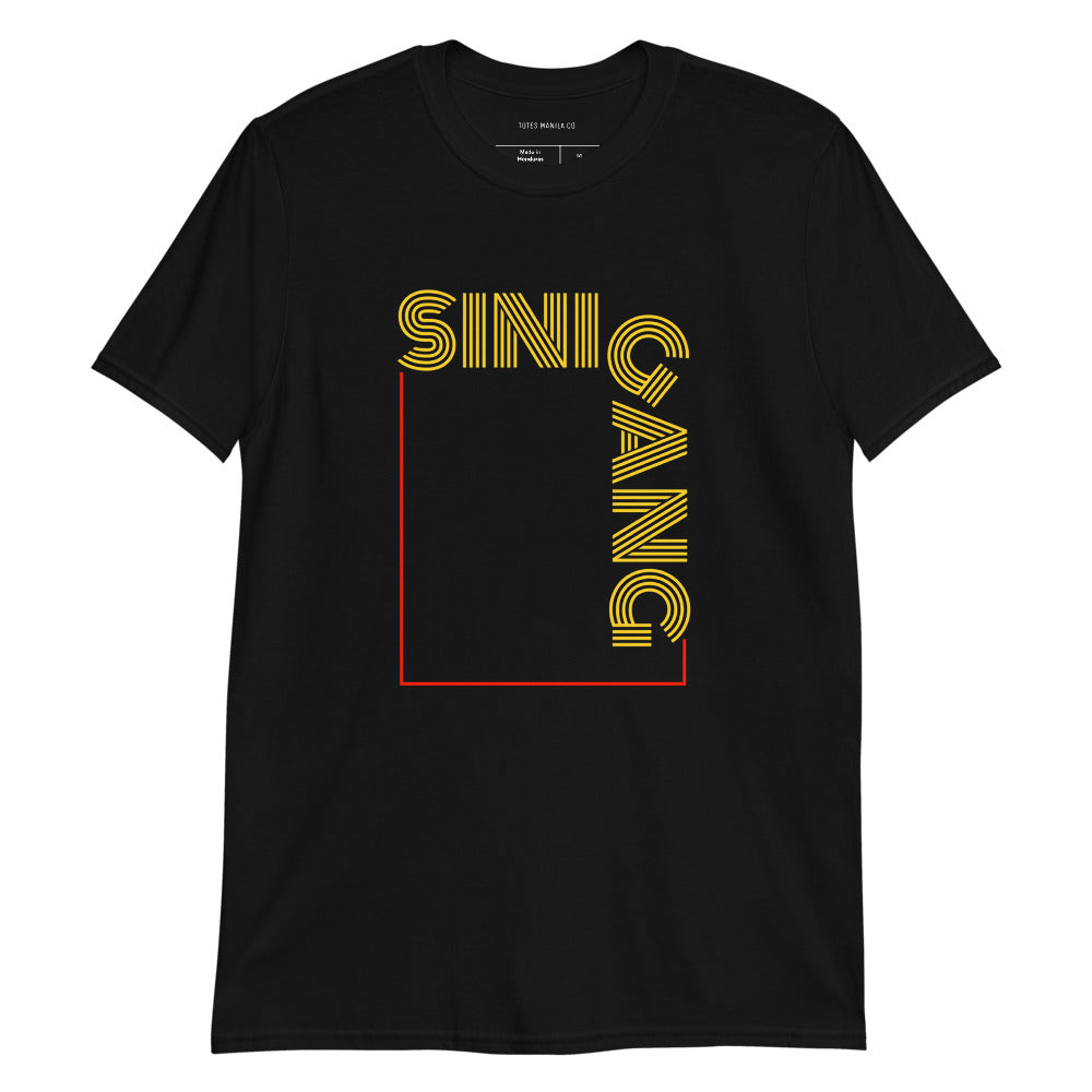 Filipino Shirt Sinigang Pinoy Food Merch in color variant Black