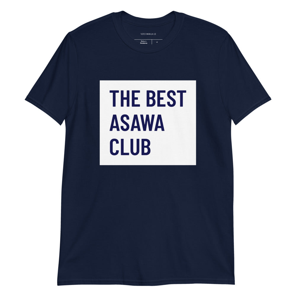 Filipino Shirt The Best Asawa Club Couple Valentine's Day Merch in color variant Navy