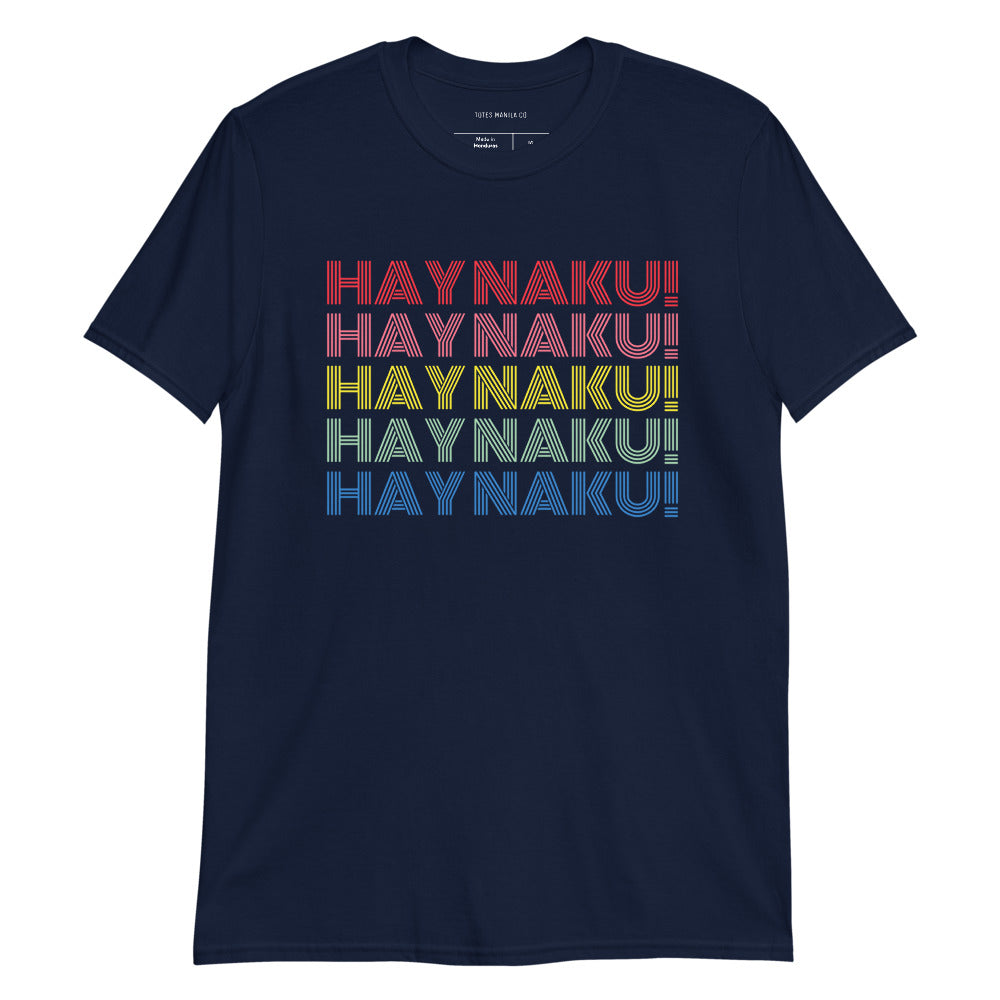 Filipino Shirt Hay Naku! Funny Merch in color variant Navy